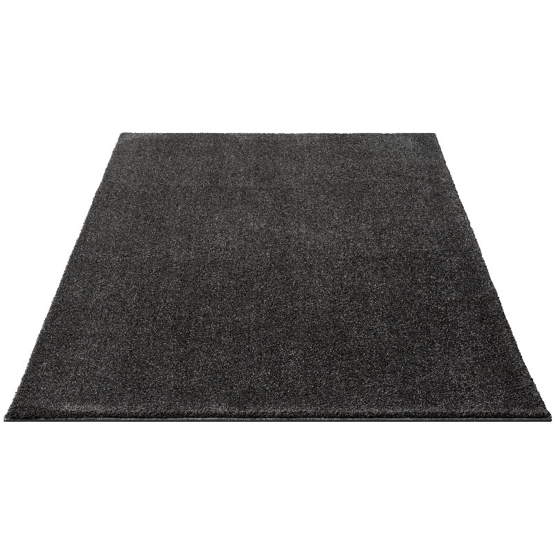 Pallvi Dhurrie, Anthracite, Rectangle 60 x 130cm