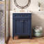Ensemble de meuble-lavabo autoportant 24 po avec comptoir en céramique 24 po-517508364