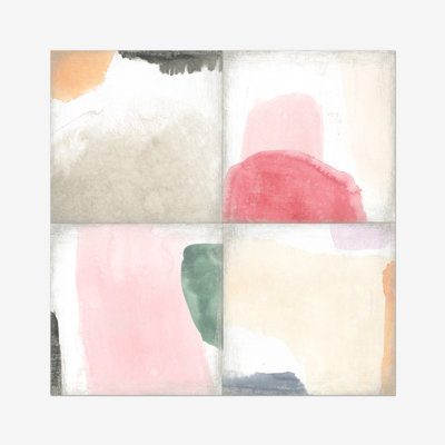 Pastel Tile III by June Erica Vess - Painting