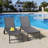Arlenne Outdoor Rust-Resistant Metal Chaise Lounge Set-1017500805-1017500802