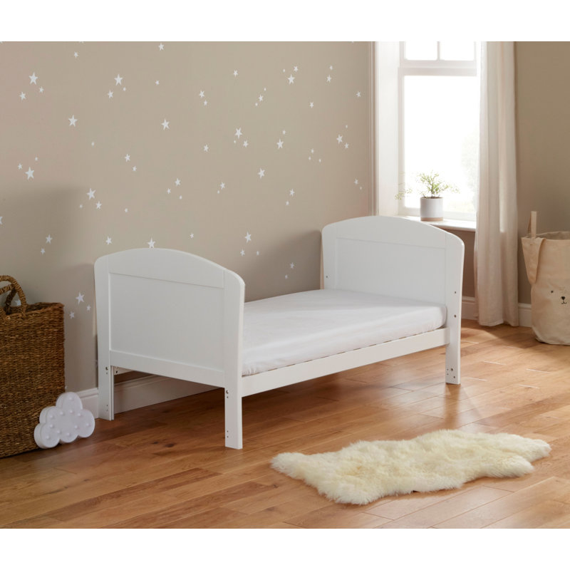 Aston Dropside Cot Bed, White