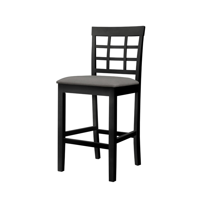 Ance 25'' H Upholstered Side Chair, Black