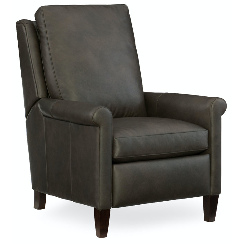 Timber Recliner, Cobblestone, Aline Fumo Genuine Leather, Manual