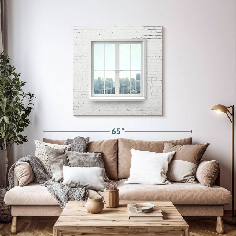 Lilie Window To Clear Skyline, 39" H x 39" W