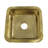 Brightwork 17" x 17" Hand-Hammered Dual Mount Kitchen/Bar Sink-102508685