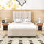 Lit plateforme simple tapissier-840492688