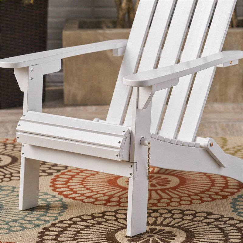 CHAISE ADIRONDack HOLLYWOOD PLIABLE, White