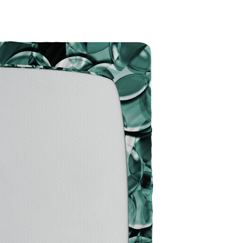 Pearls Microfiber Fitted Sheet, Full Fitted Sheet