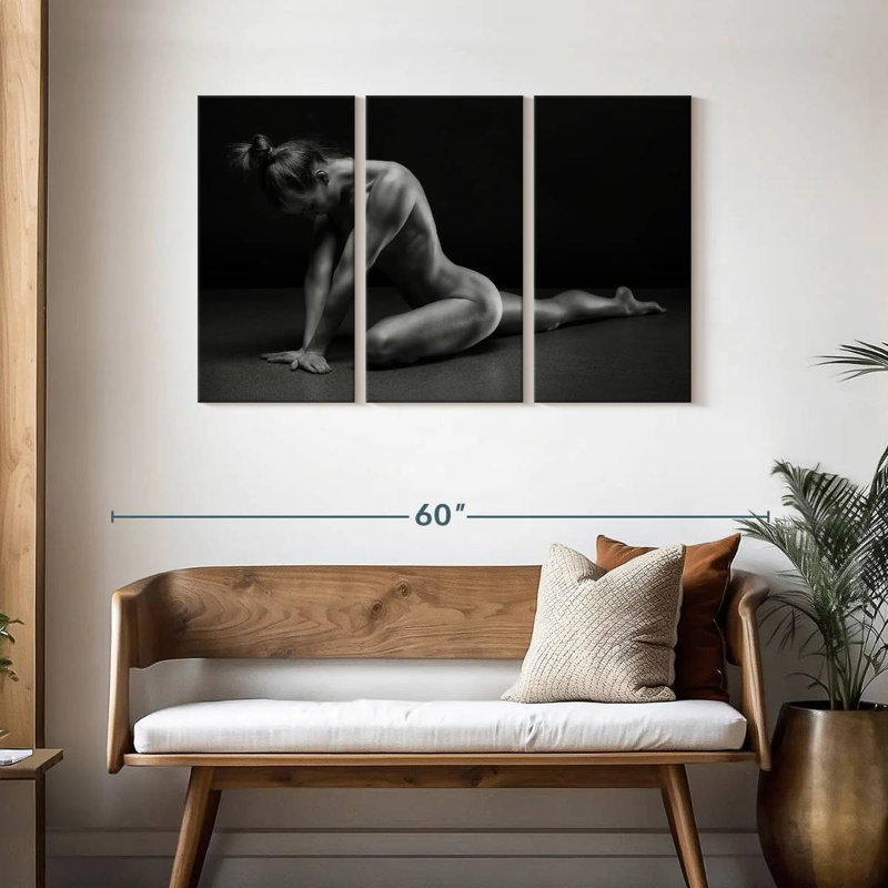 Bodyscape III, H 28 po x l 45 po