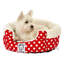 Aryana Fleece Pet Bed-36516732-36516727