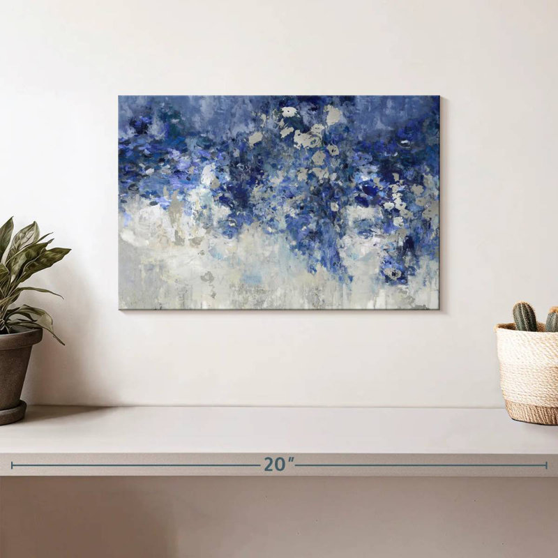 Avery Charmed Indigo, 8" H x 12" W