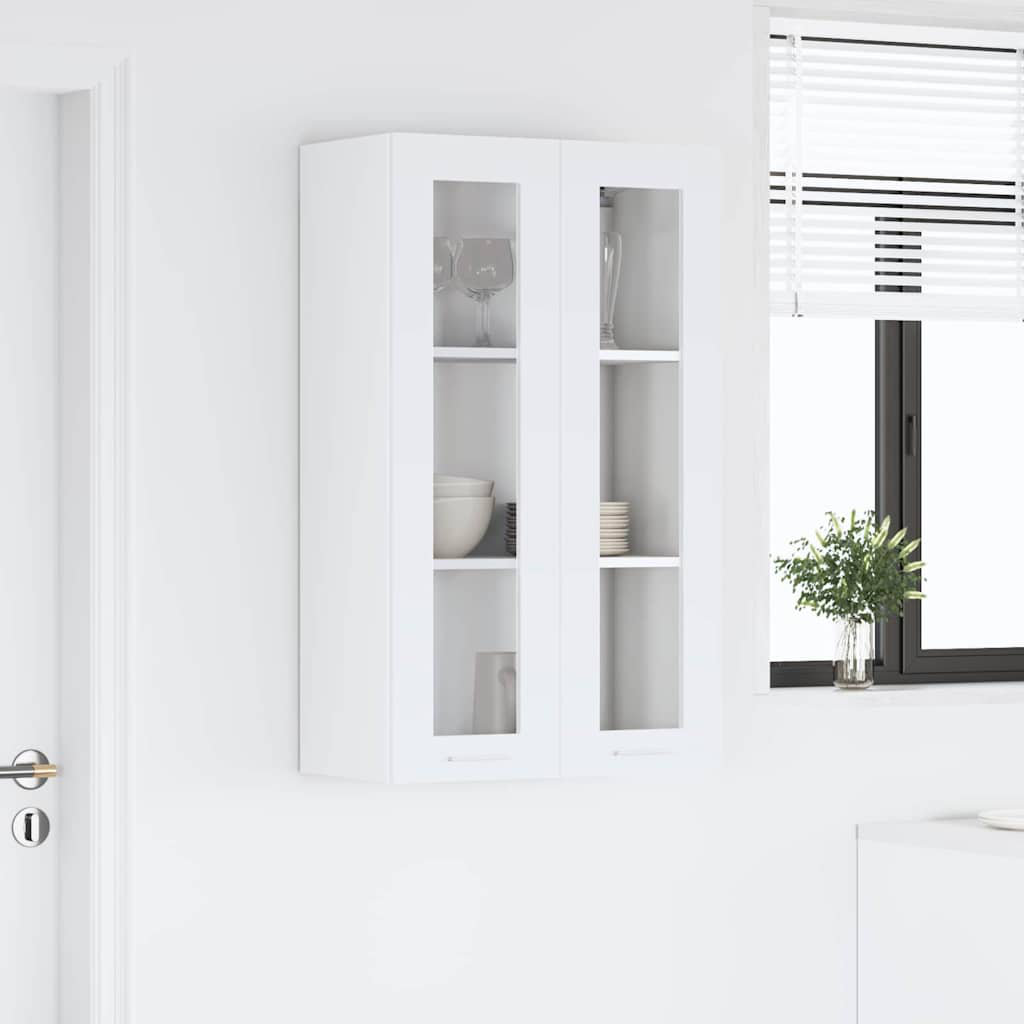 Vidaxl Hanging Cabinet White 60 X 31 X 100 Cm Engineered Wood - Image 2