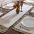 NOVICA Handmade Green Classic Elegance Cotton Table Runner And Placemat Set (7 Pcs)-119783622