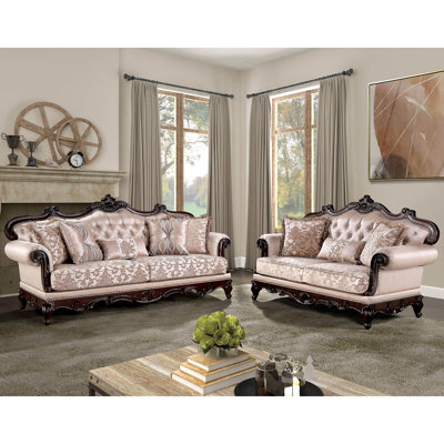 World Menagerie Tommye 2 - Piece Living Room Set | Wayfair