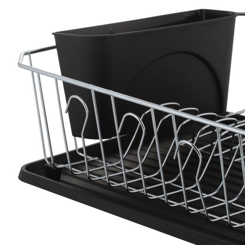 Dylan Countertop Dish Rack, Black