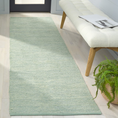 Quinte Handtufted Recycled Cotton & Viscose Rug in Green