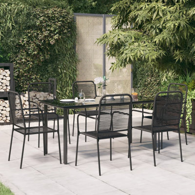 Gassan 6 - Person Patio Dining Set with Rectangular Table