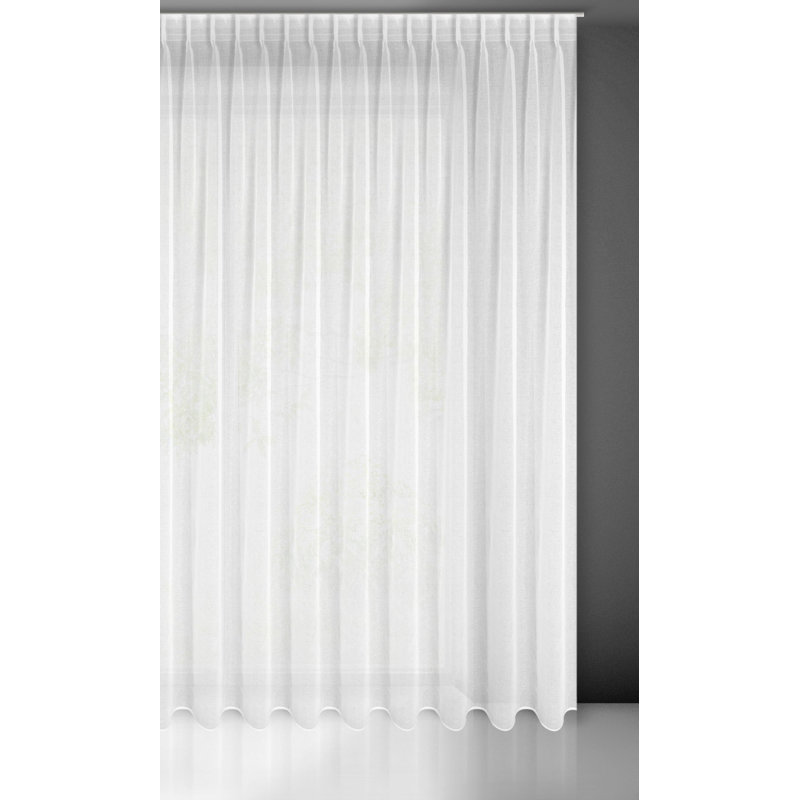 Kasonya Slot Top Sheer Curtain, 300cm H x 300cm W