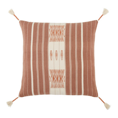 Coussin carré 100% coton Ezri
