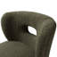 Chaise d'appoint rembourrée en bois Corinne-497856898