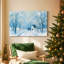 Toile tendue avec menthe et sapin de qualité supérieure-1024255255