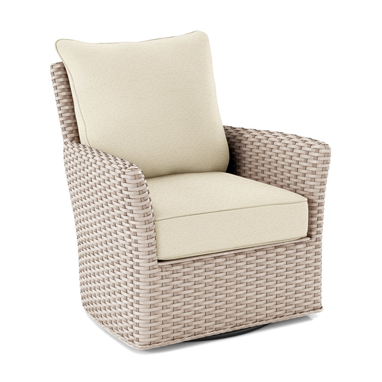 Fauteuil pivotant en polyester de 28 po de largeur Lanai