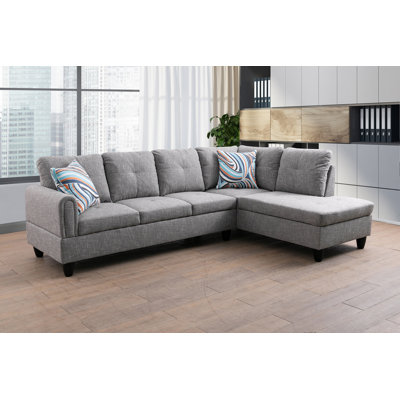 Ador 97" Wide Sofa & Chaise