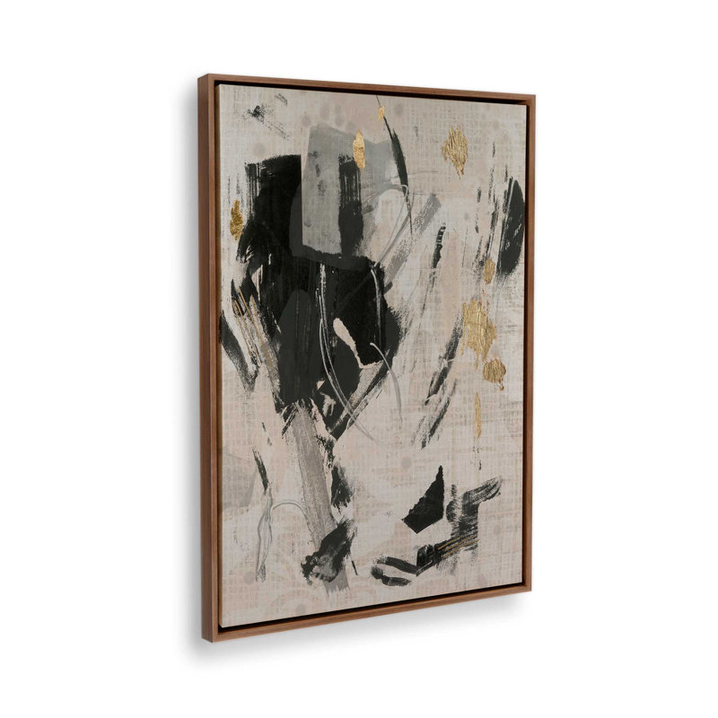 Impression sur toile, "Pattern Emotion I" par June Erica Vess, H 30 po x l 20 po, Floater Framed Print without Mat Canvas