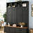 Farmhouse All-in-One Entryway Hall Tree with Cabinets, Bench and Open Cubbies, Large Mudroom Organizer-1187897434