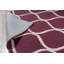 Hand Tufted Wool Area Rug in Blue-1181167685