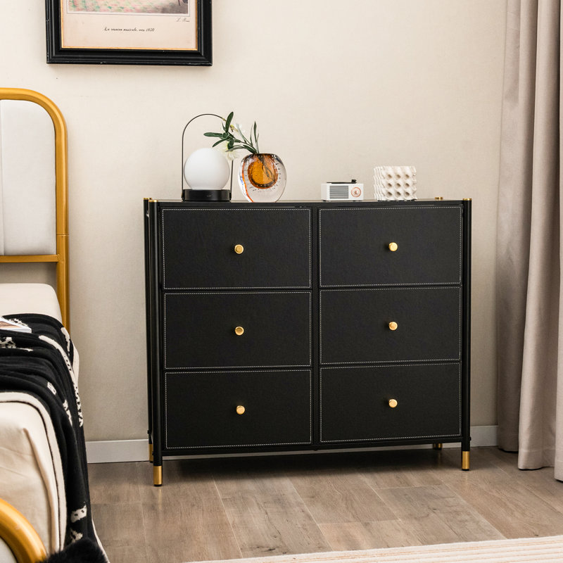 Commode 6 tiroirs Bernitha