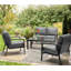 Paros 4-Piece Lounge Set With Sunbrella Cushions