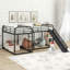 Lit superposé simple en L Levick-783686352