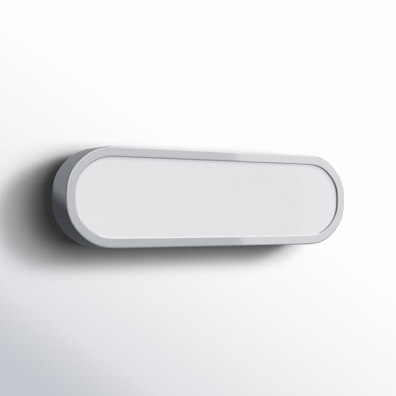 Dimmable LED Bath Bar, White/Polished Chrome