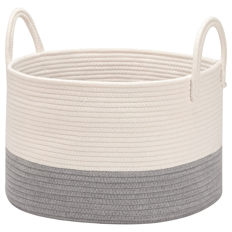 Fabric Laundry Basket with Handles