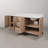 Cirilla 72" Freestanding Double Bathroom Vanity With Engineered Marble Top And White Ceramic Basin-36252886