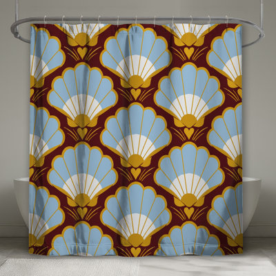 Rideaux de douche Scallop Shell