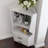Wooden Corner Bar Cabinet With 2 Open Storage Shelves And 2 Drawers, Mirrored Back Sideboard Cabinet, High Feet/Legs For Easy Cleaning, Buffet Cabinet-320223479