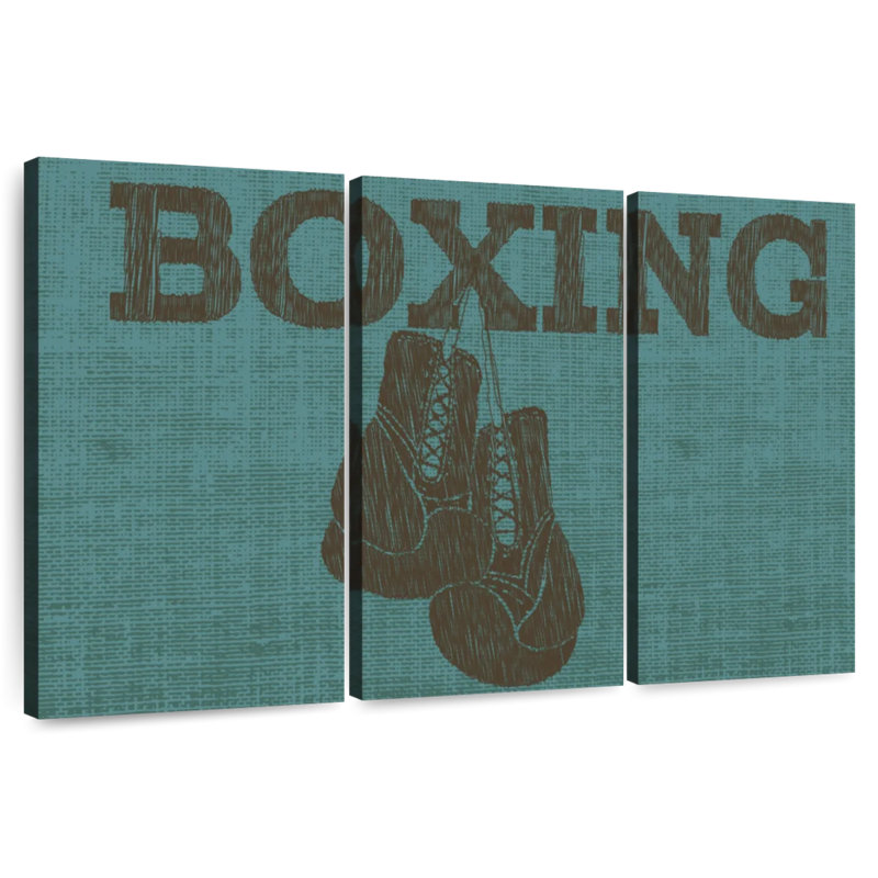 Sireci Boxing Typography, 42" H x 65" W