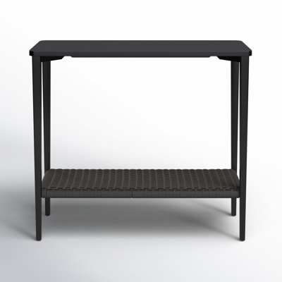 Cord 39'' Solid Wood Top Console Table