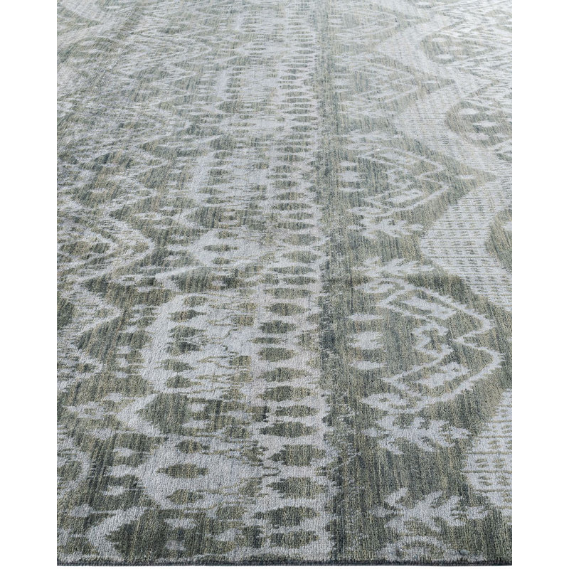 Overdyed One-of-a-Kind 9' 0" X 12' 1" Hand Knotted Area Rug