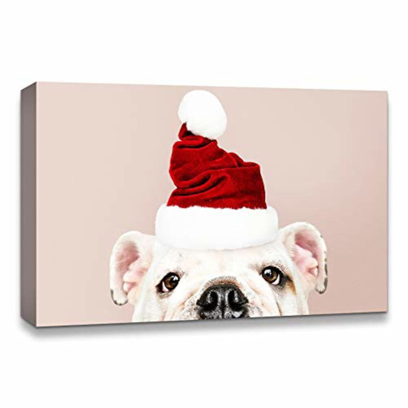 Christmas Holiday Celebration Santa Claus X19 - Photographie sur toile tendue, H 24 po x l 32 po