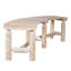 Banc d'extérieur en bois Sinh