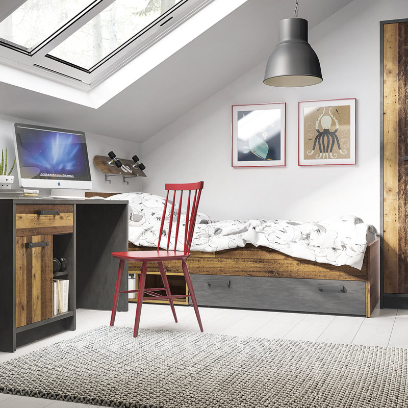 Demir Small Double Drawer