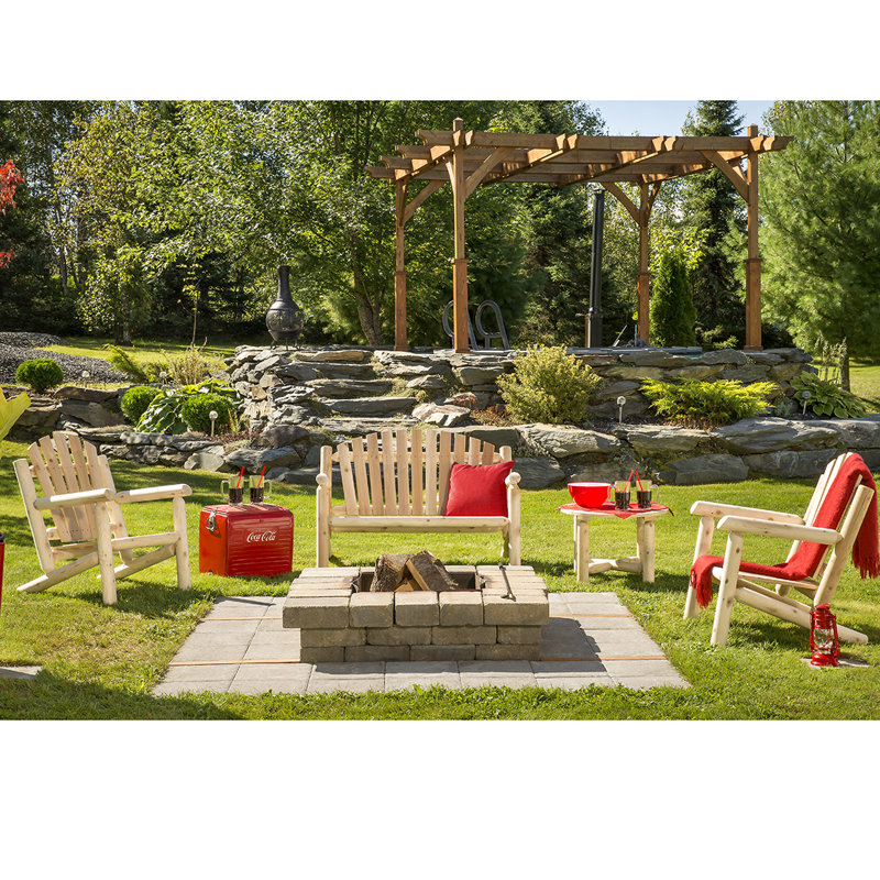 Humnoke 4 - Person Patio Conversation Set