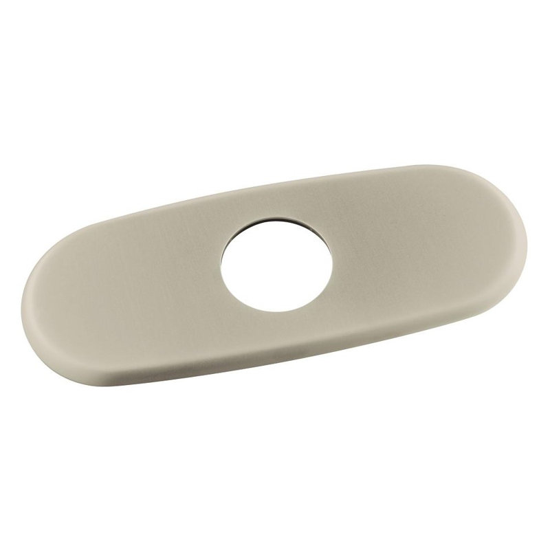 Plaque pour écusson Universal (Grohe) 6 po, Nickel brossé Infinity