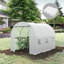 Bokamper 3 x 2 x 2m Polytunnel Greenhouse Replacement Cover ONLY White