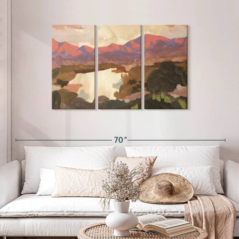 Avery Hawksbill River View I, H 28 po x l 45 po