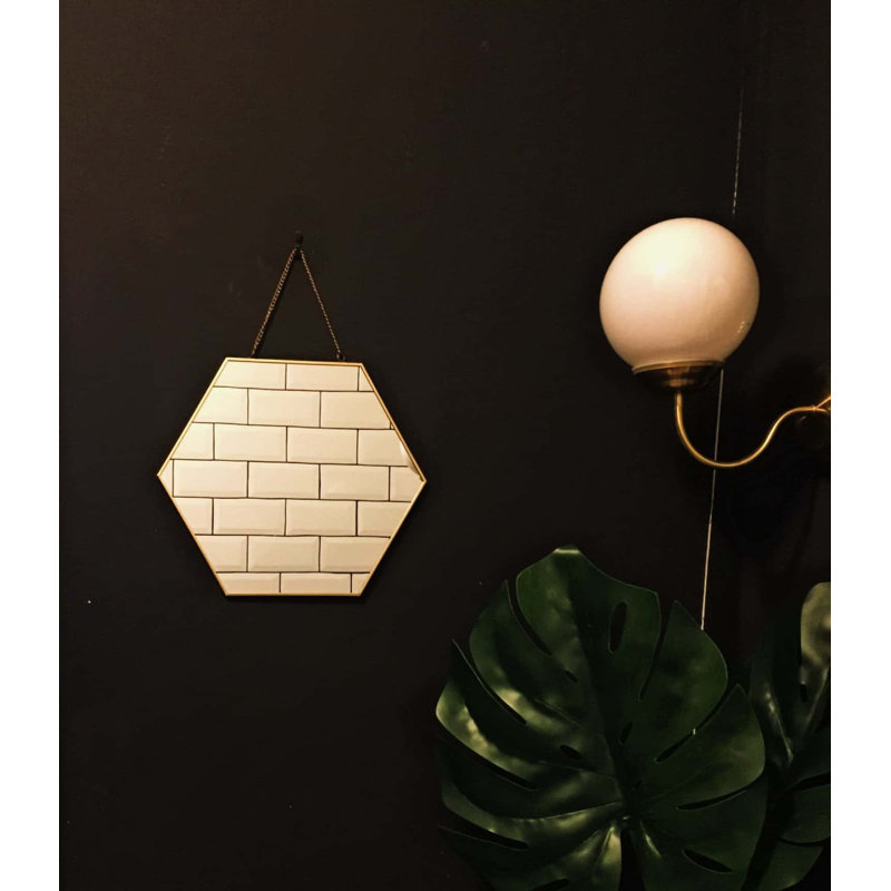 Palfi Metal Wall Mirror