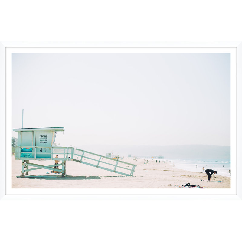 Lifeguard Station Giclee Print
